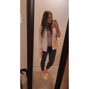 BB Dakota Light Pink Soft Blazer